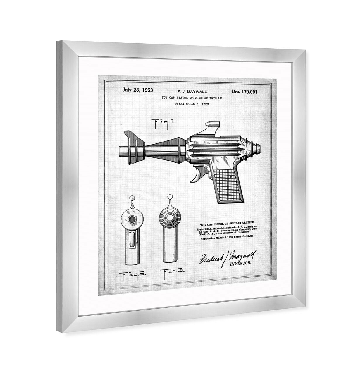 Toy Cap Pistol 1953