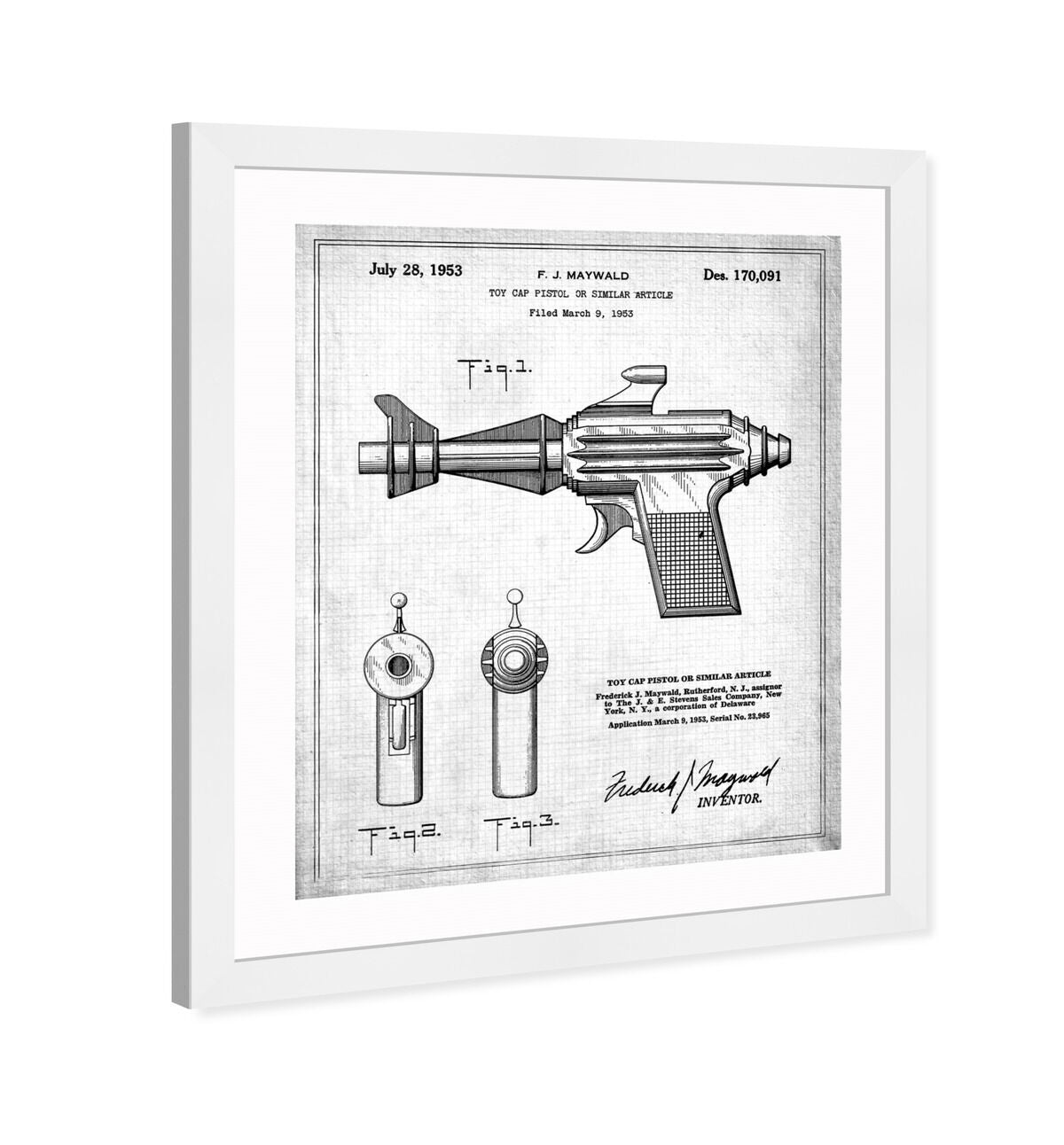 Toy Cap Pistol 1953