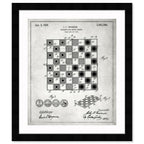 Checker And Chess Board 1923