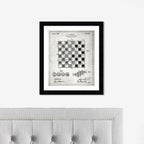 Checker And Chess Board 1923