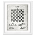 Checker And Chess Board 1923
