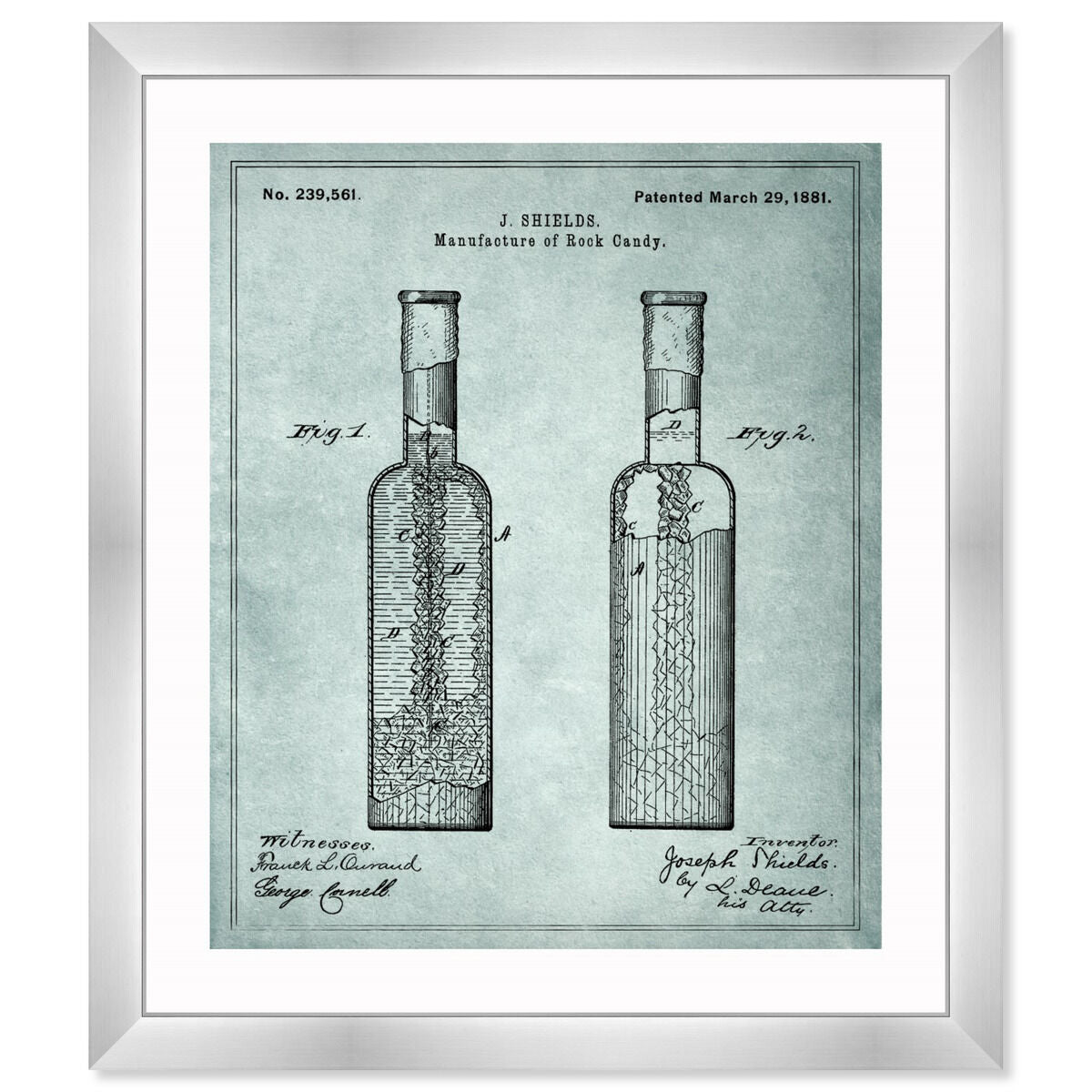 Manufacture Of Rock-Candy 1881