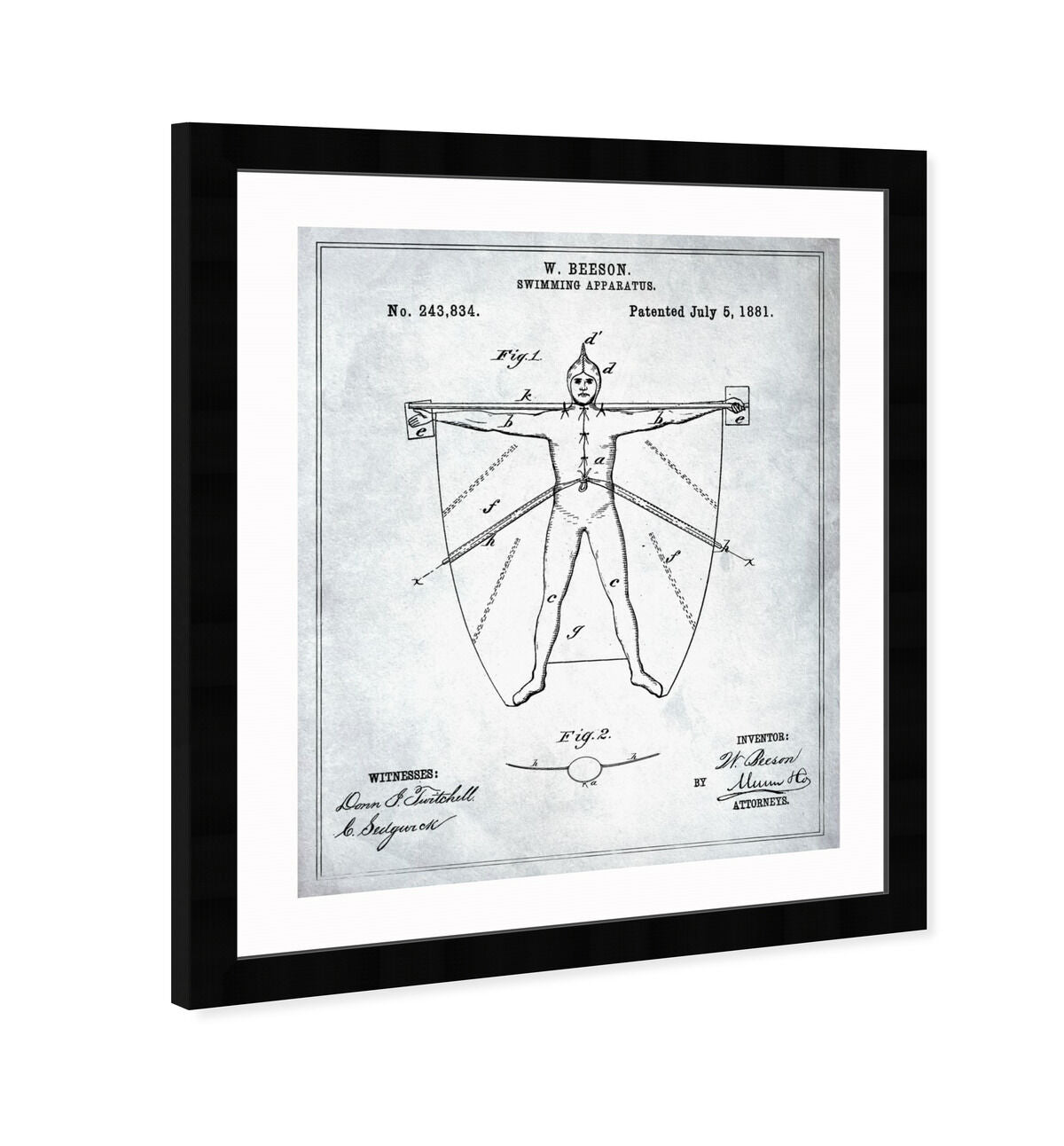 Swimming Apparatus 1881