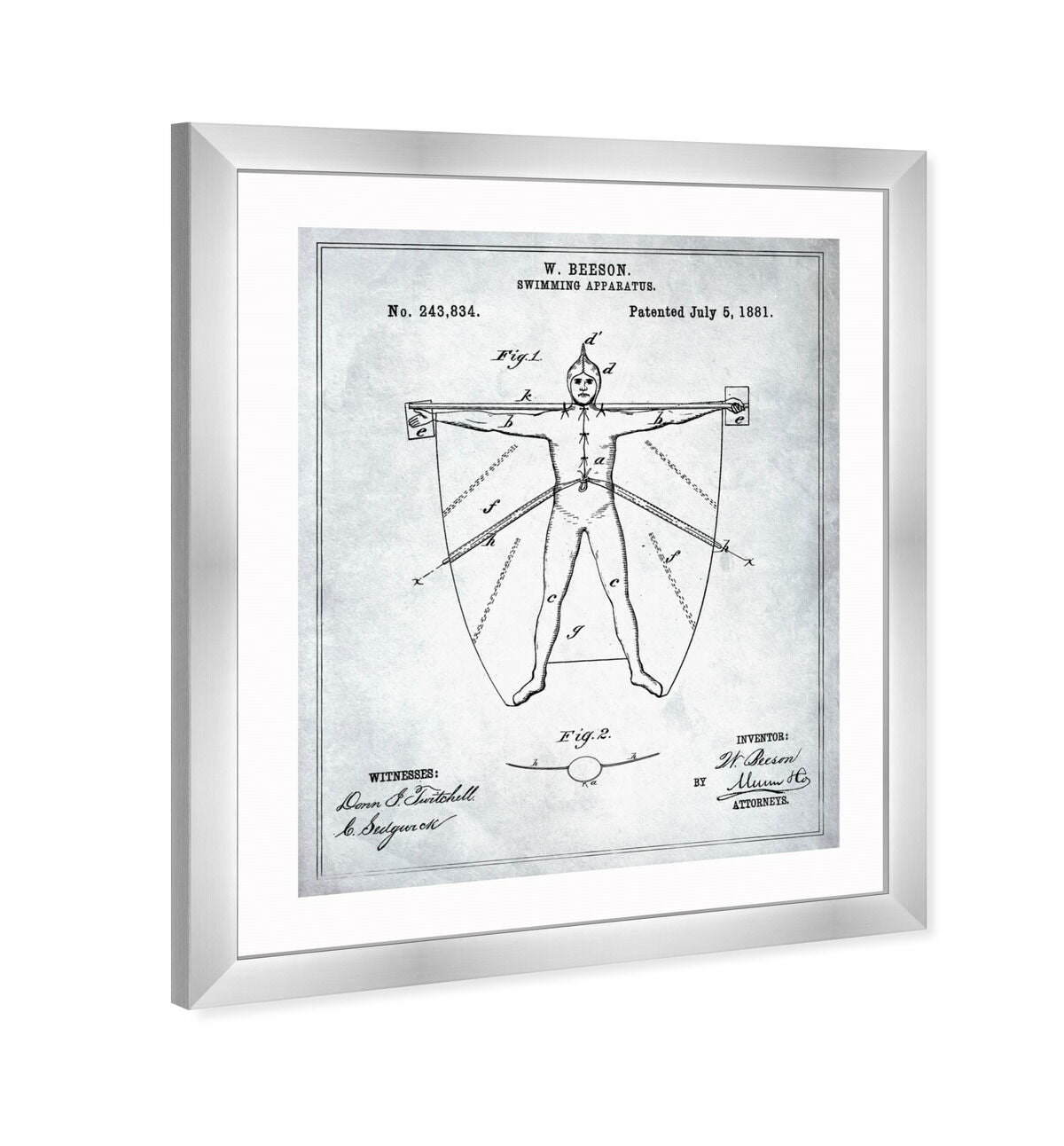 Swimming Apparatus 1881