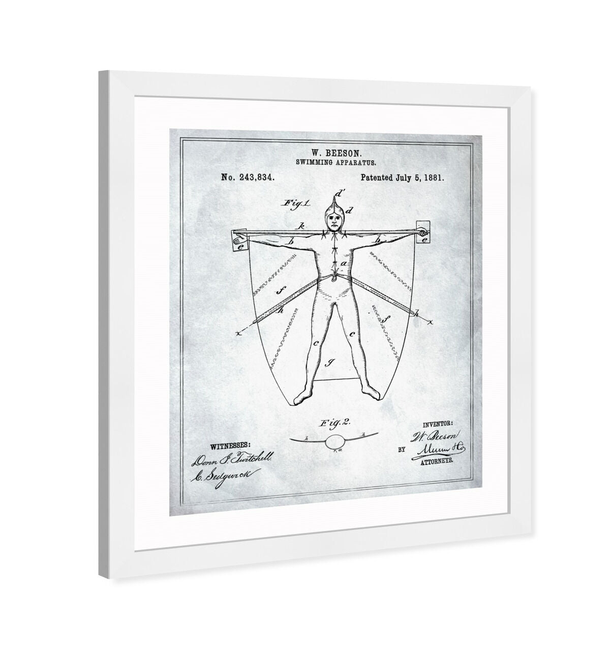 Swimming Apparatus 1881