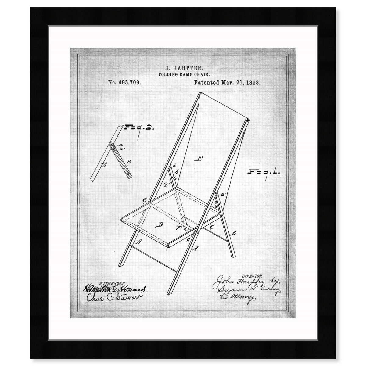 Folding Camp Chair 1893 I Main image