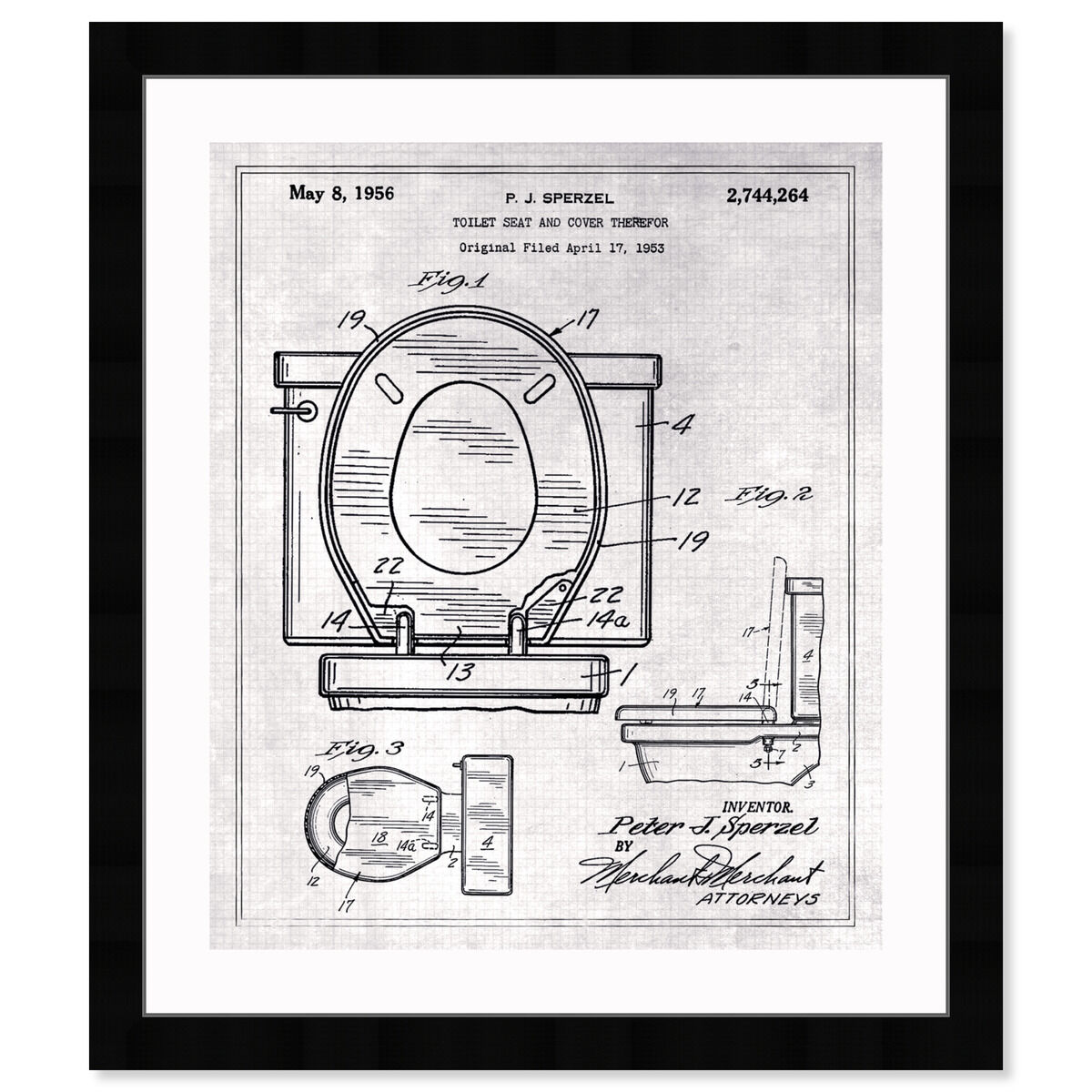 Toilet Seat 1956 I Main image