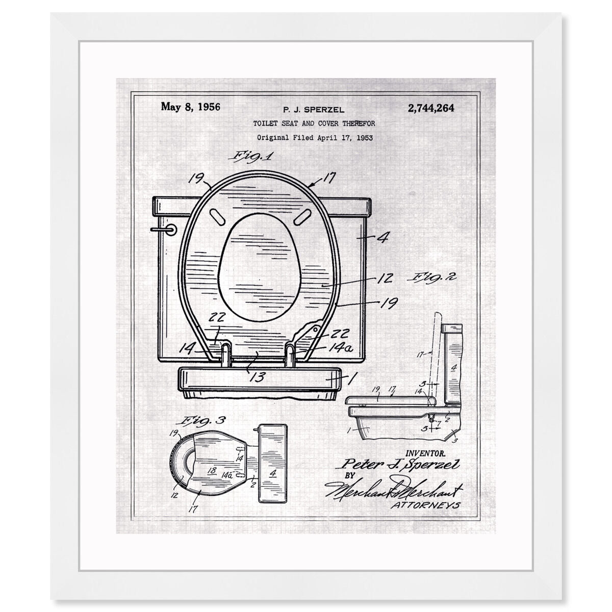 Toilet Seat 1956 I