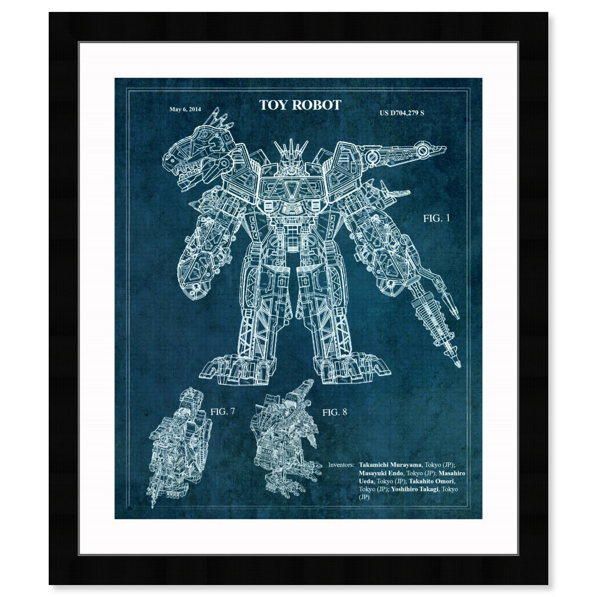 Transforming Dinosaur Robot 2014