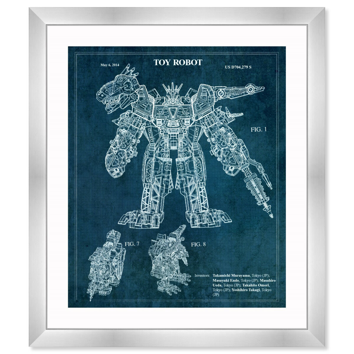 Transforming Dinosaur Robot 2014