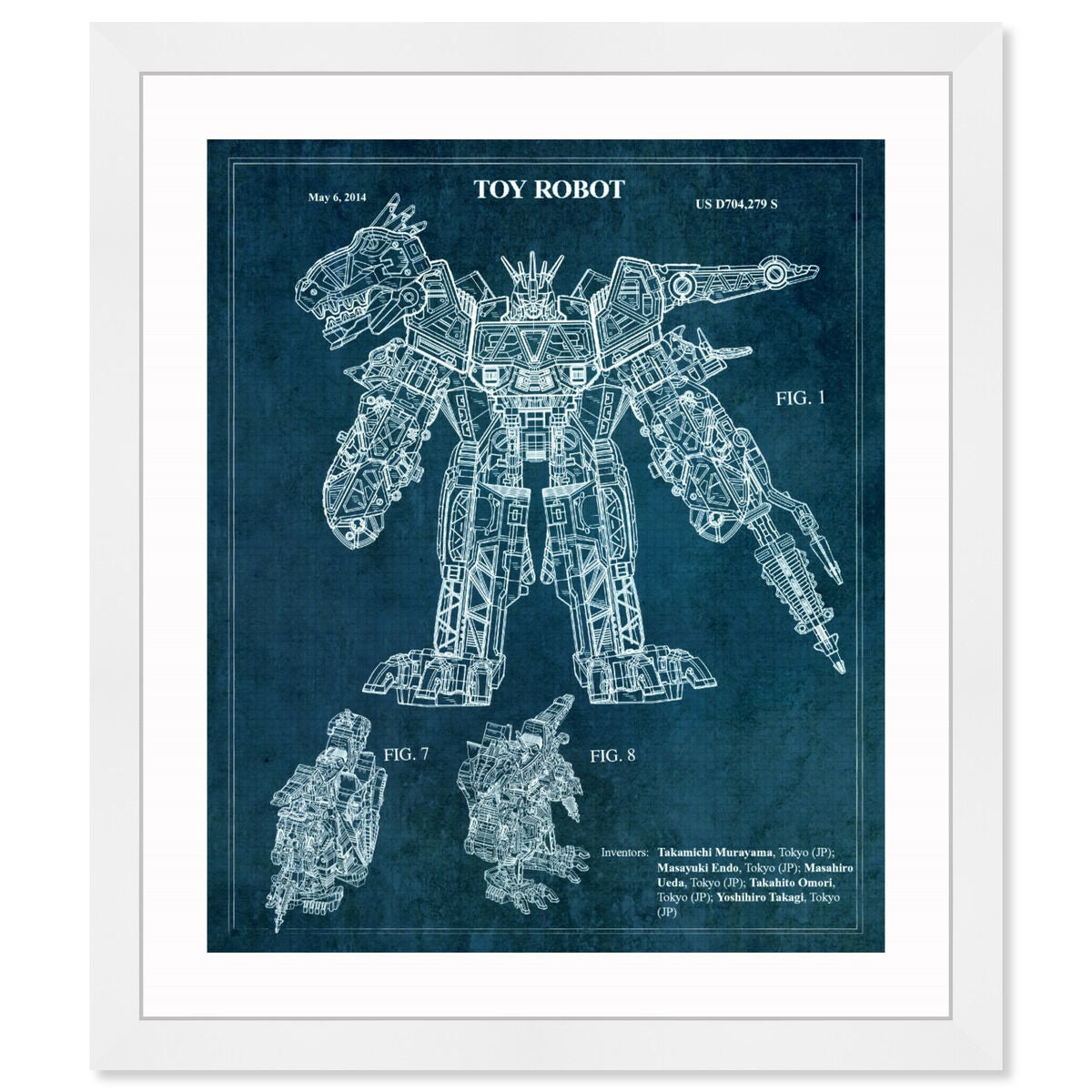 Transforming Dinosaur Robot 2014