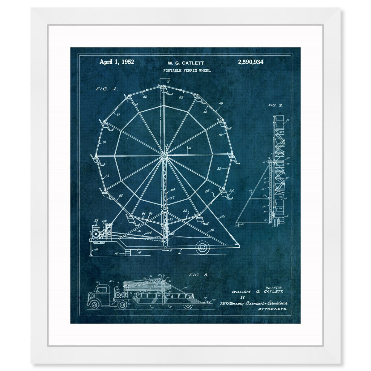 Portable Ferris Wheel 1952