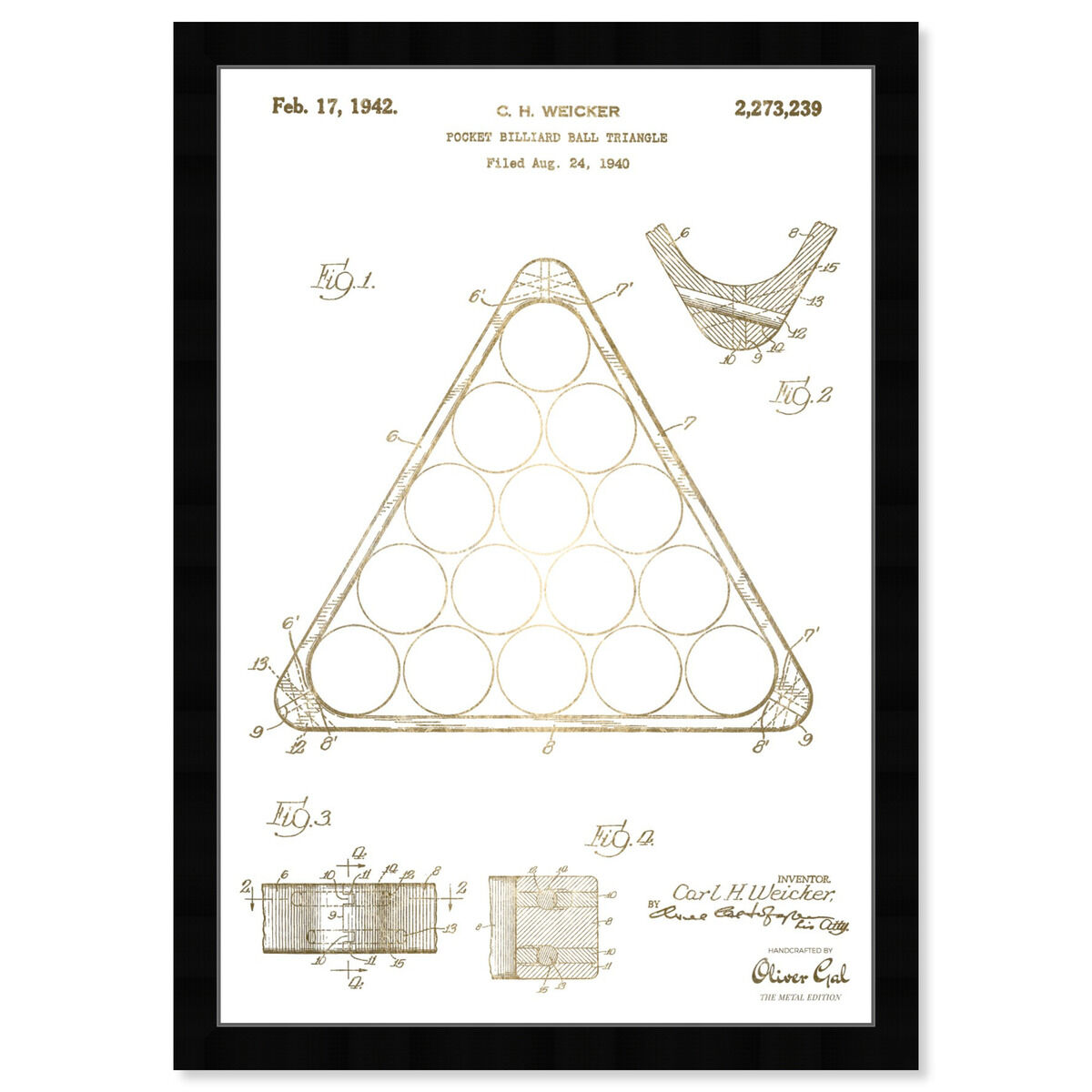 Pocket Billiard Ball Triangle 1942 Main image
