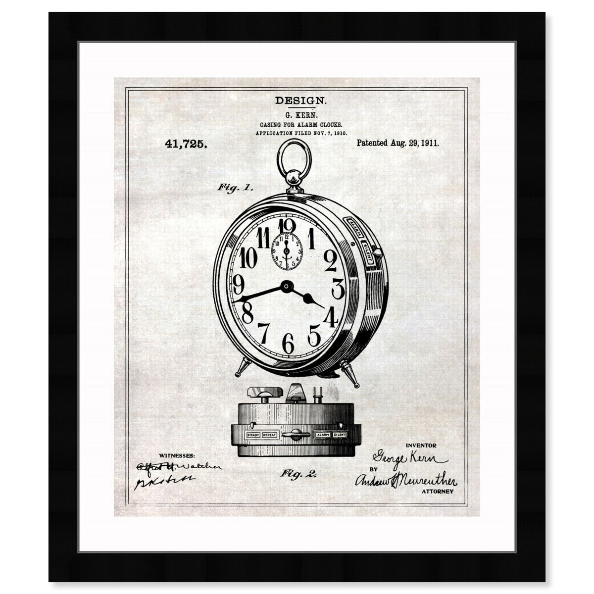 Casing For Alarm Clocks 1911 Main image