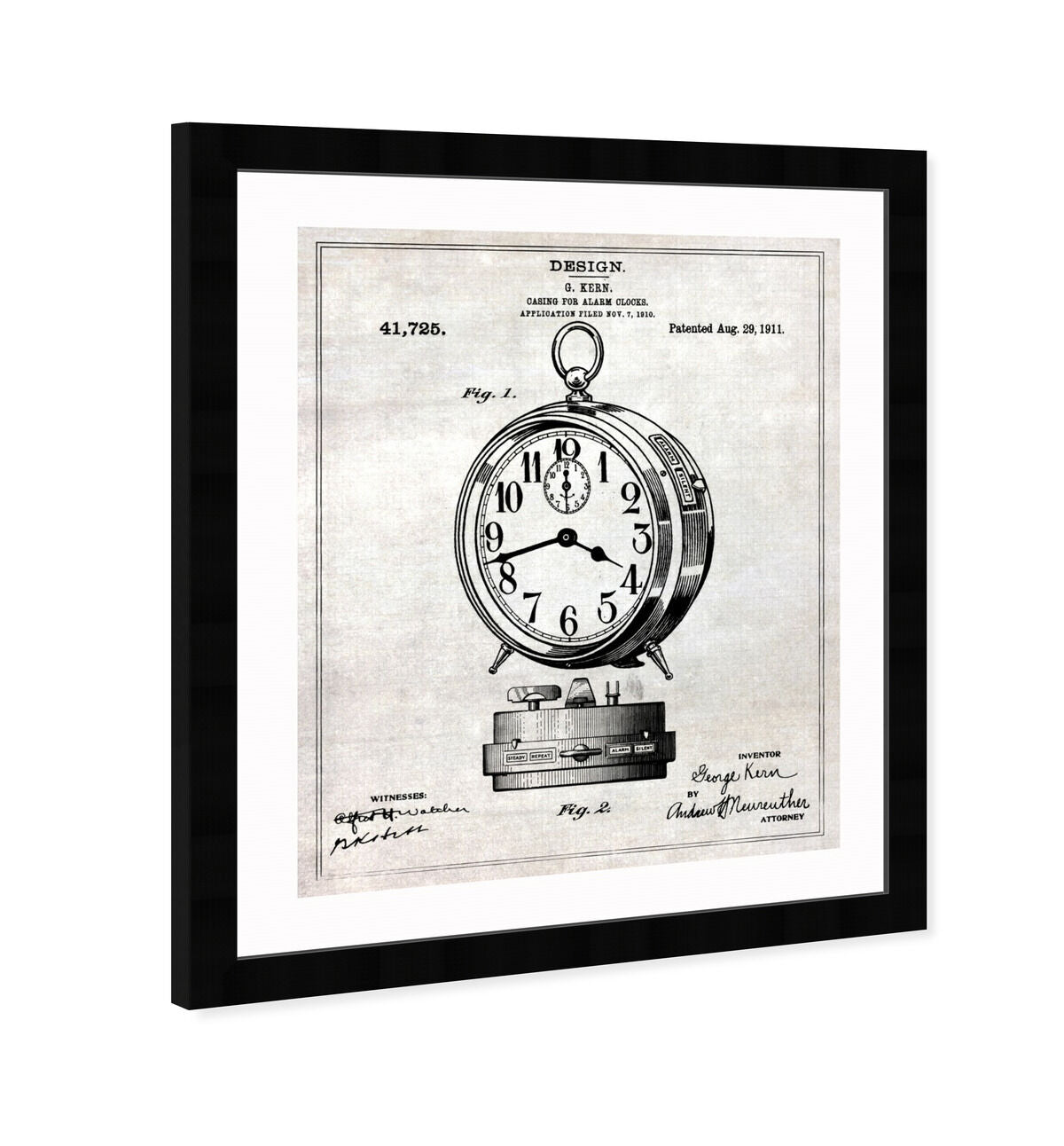 Casing For Alarm Clocks 1911