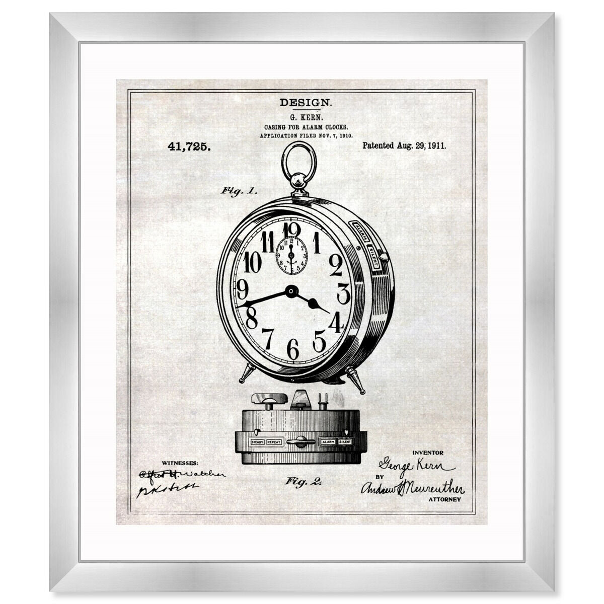 Casing For Alarm Clocks 1911