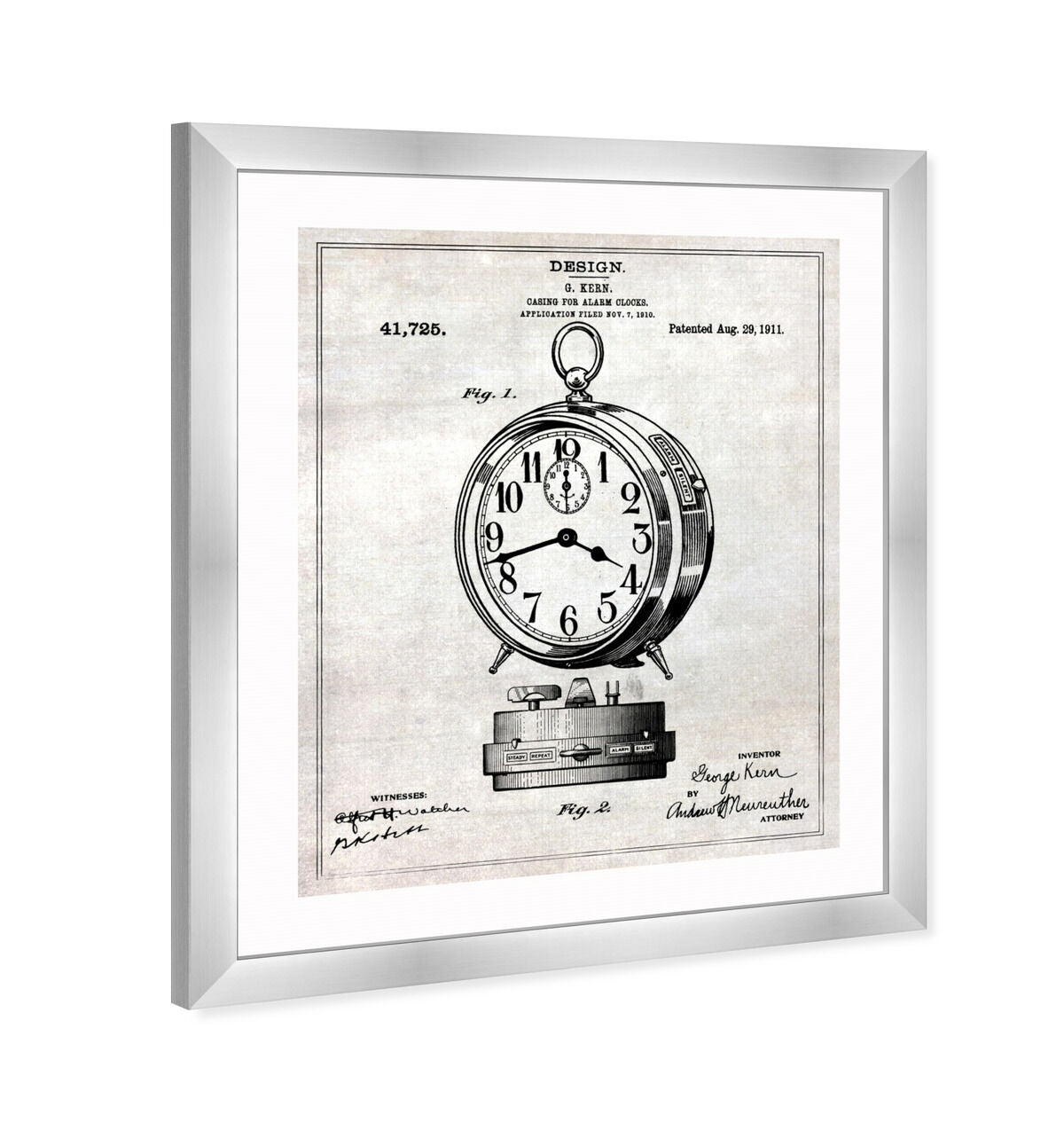 Casing For Alarm Clocks 1911