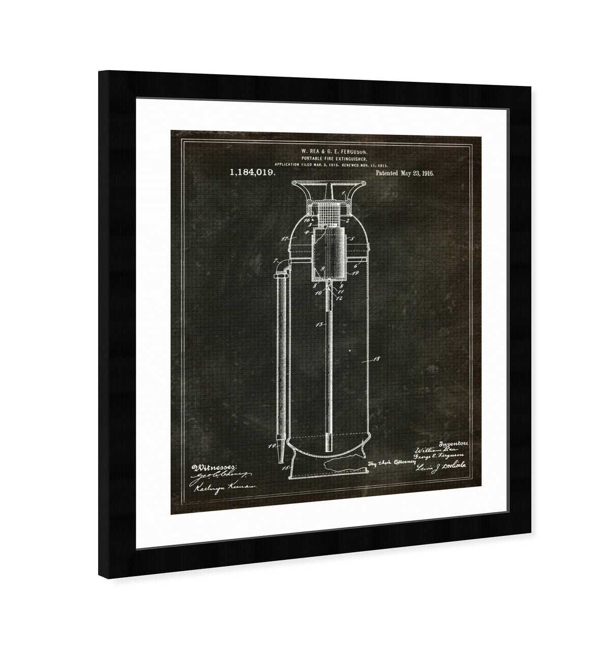 Portable Fire Extinguisher 1916