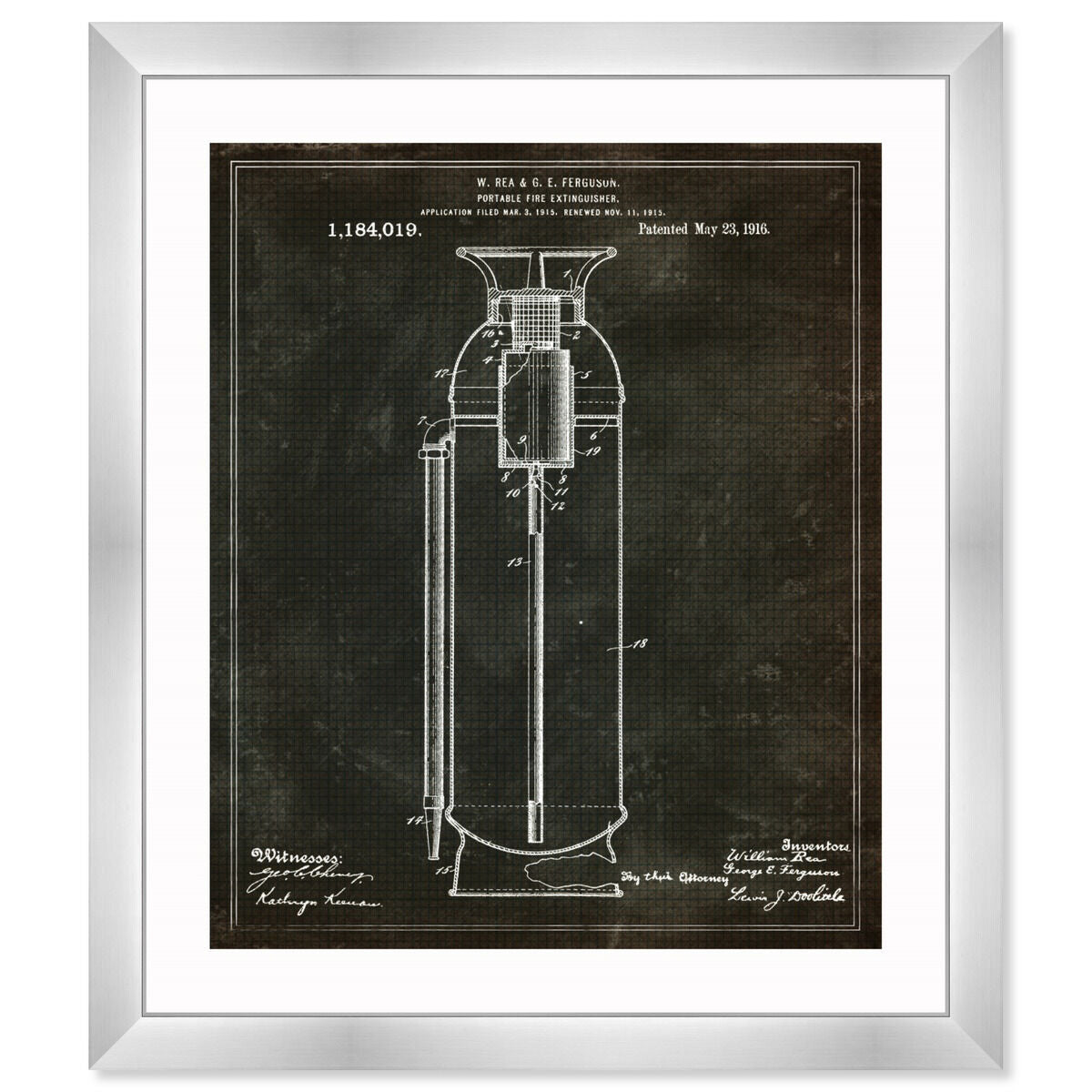 Portable Fire Extinguisher 1916