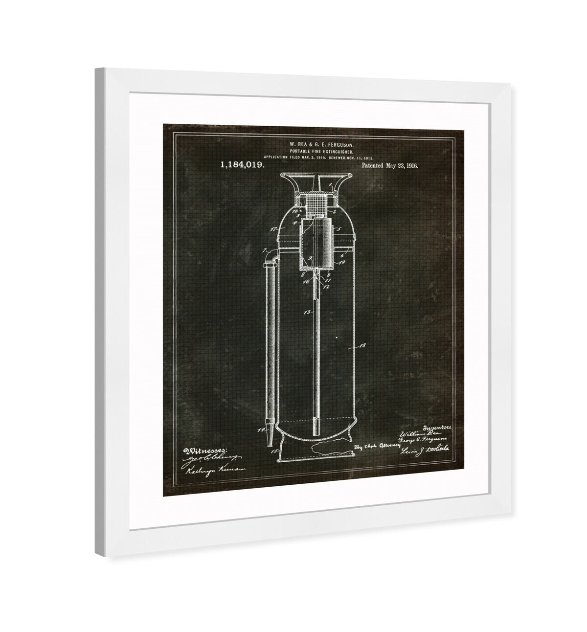 Portable Fire Extinguisher 1916