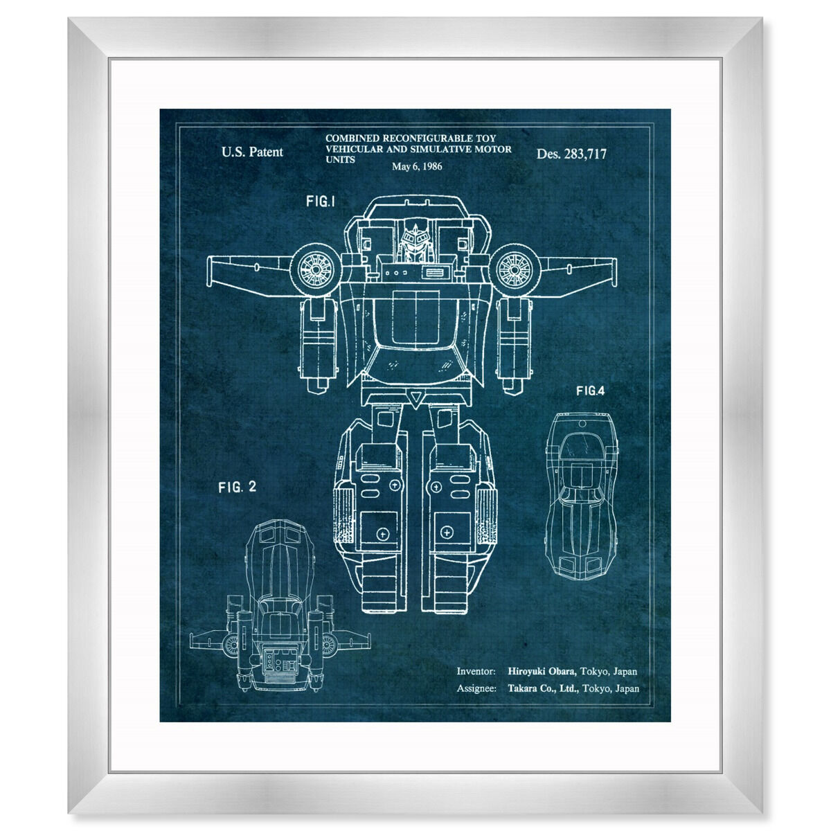Combined Reconfigurable Toy 1986