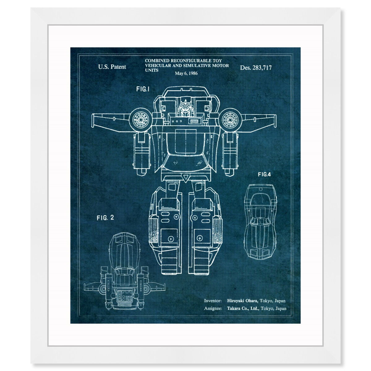 Combined Reconfigurable Toy 1986