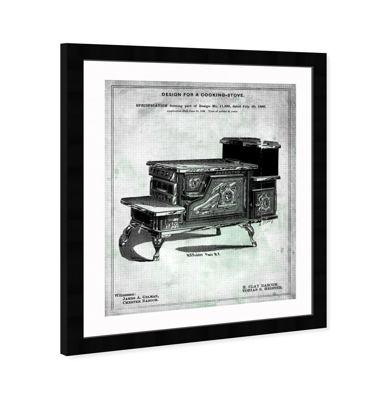 Design for a Cooking-Stove 1880