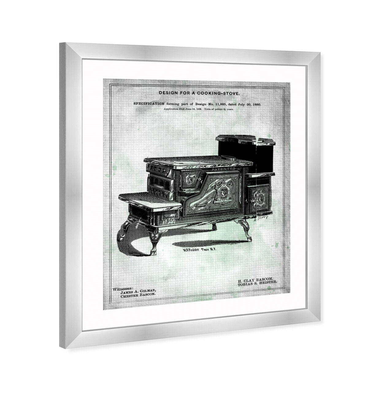 Design for a Cooking-Stove 1880