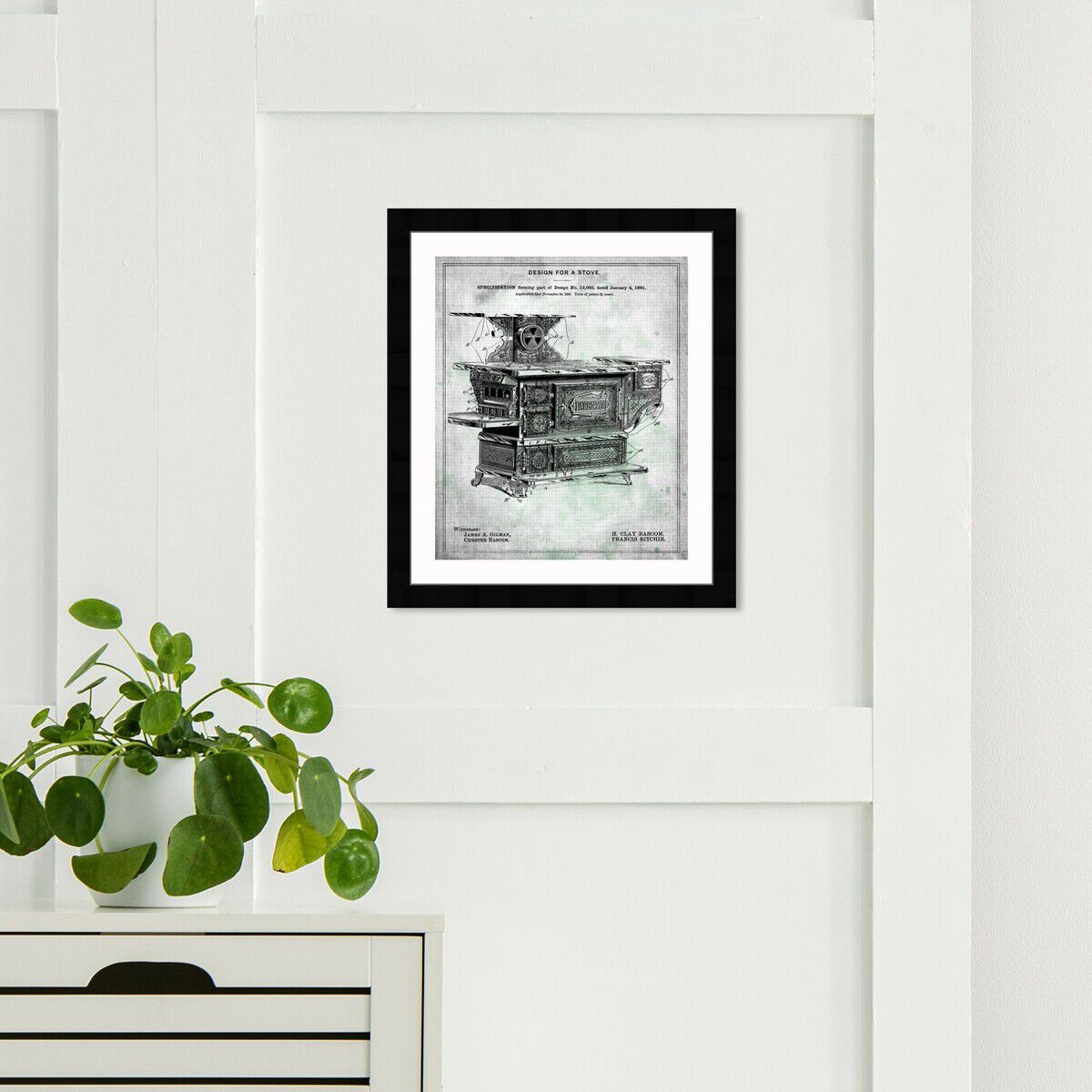 Design for a Stove 1881 Secondary image