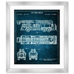 Toy Fire Truck 1997 - Blue
