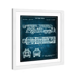Toy Fire Truck 1997 - Blue