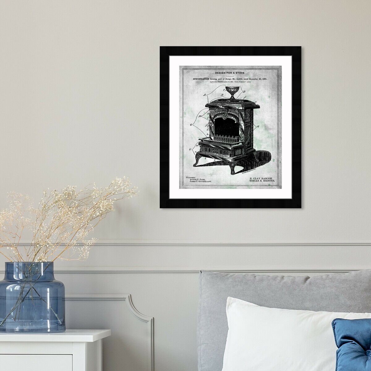 Design for a Stove V 1881