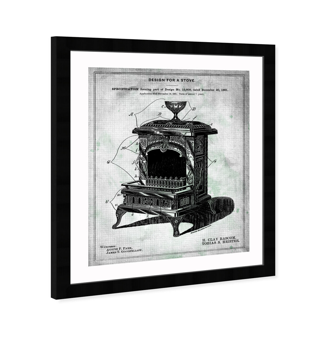 Design for a Stove V 1881