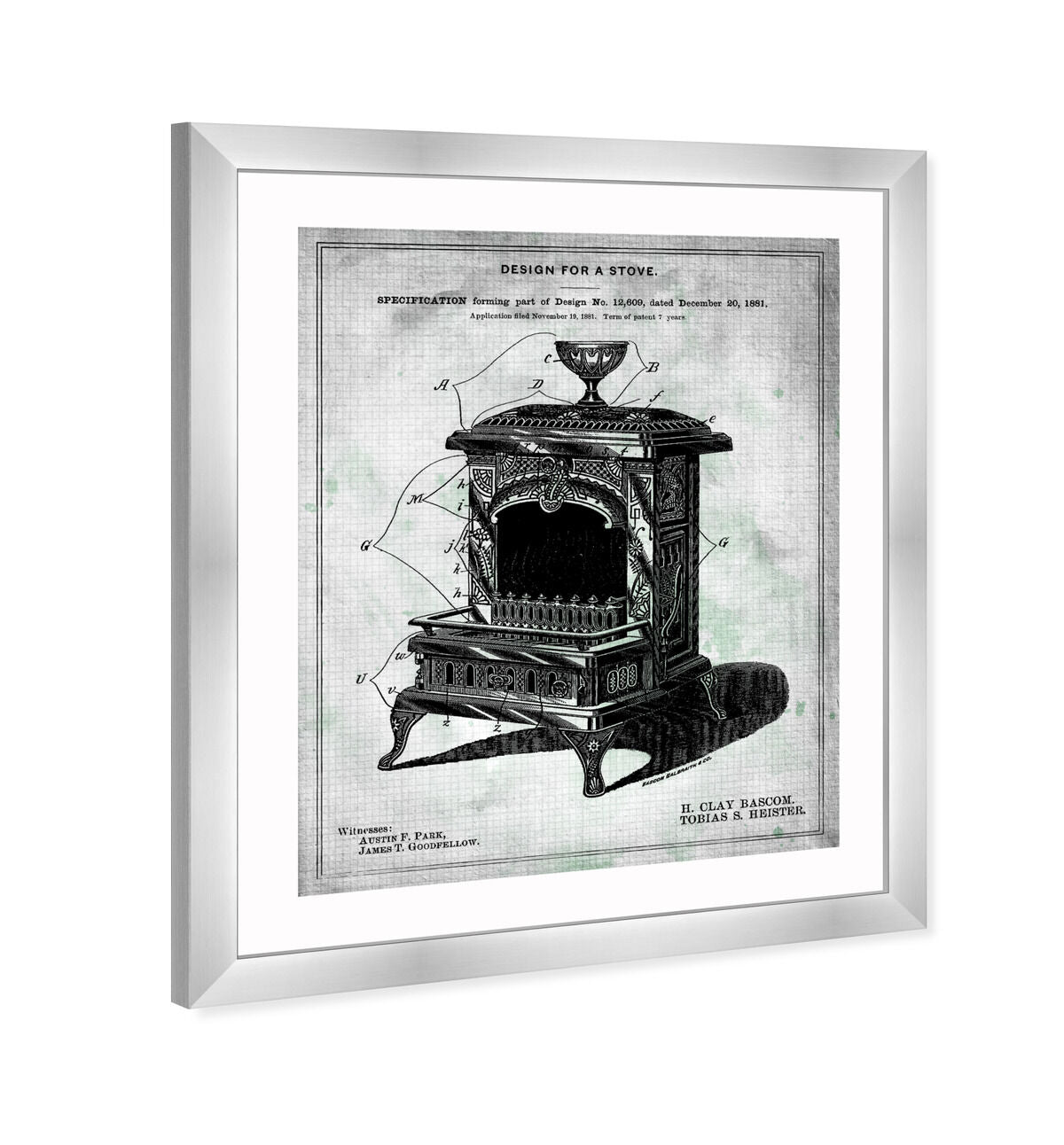 Design for a Stove V 1881