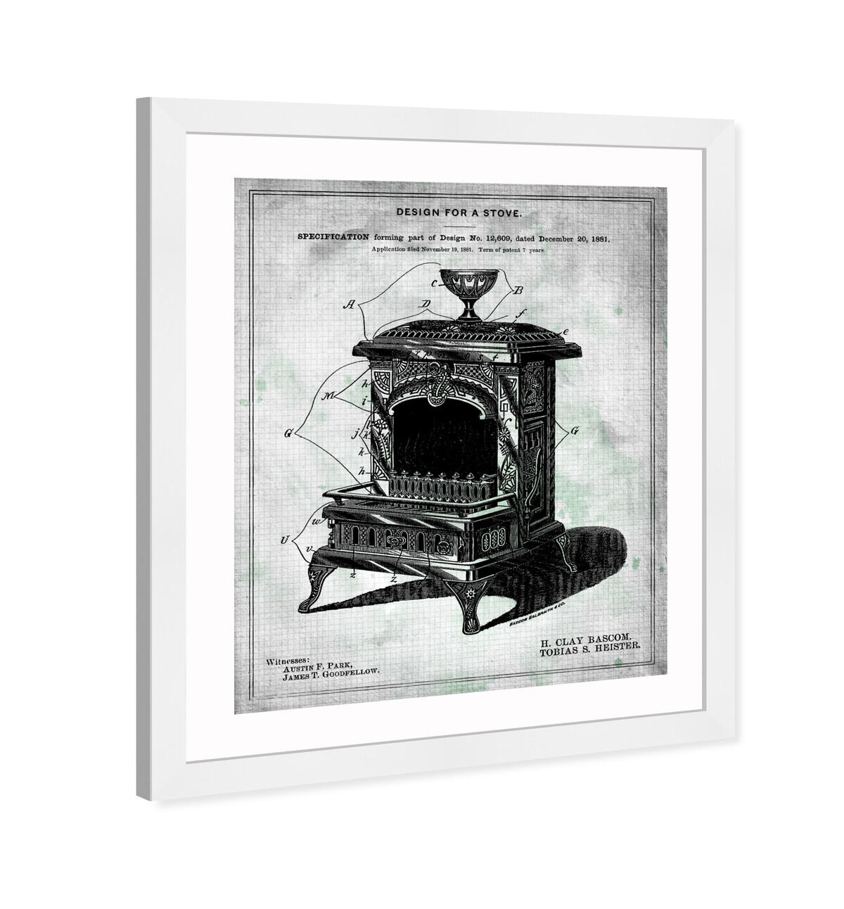 Design for a Stove V 1881