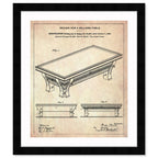 Design for a Billiard-Table 1895