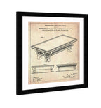 Design for a Billiard-Table 1895