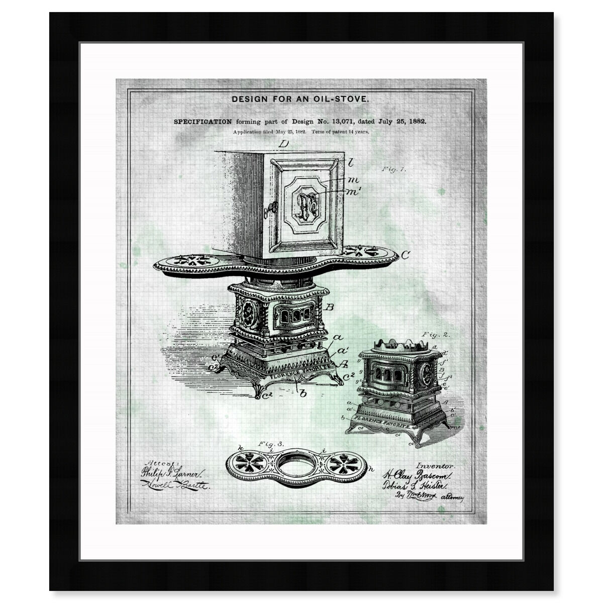 Design for an Oil-Stove 1882