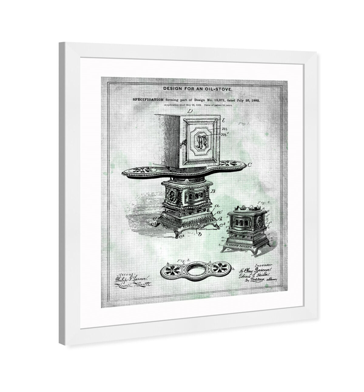 Design for an Oil-Stove 1882