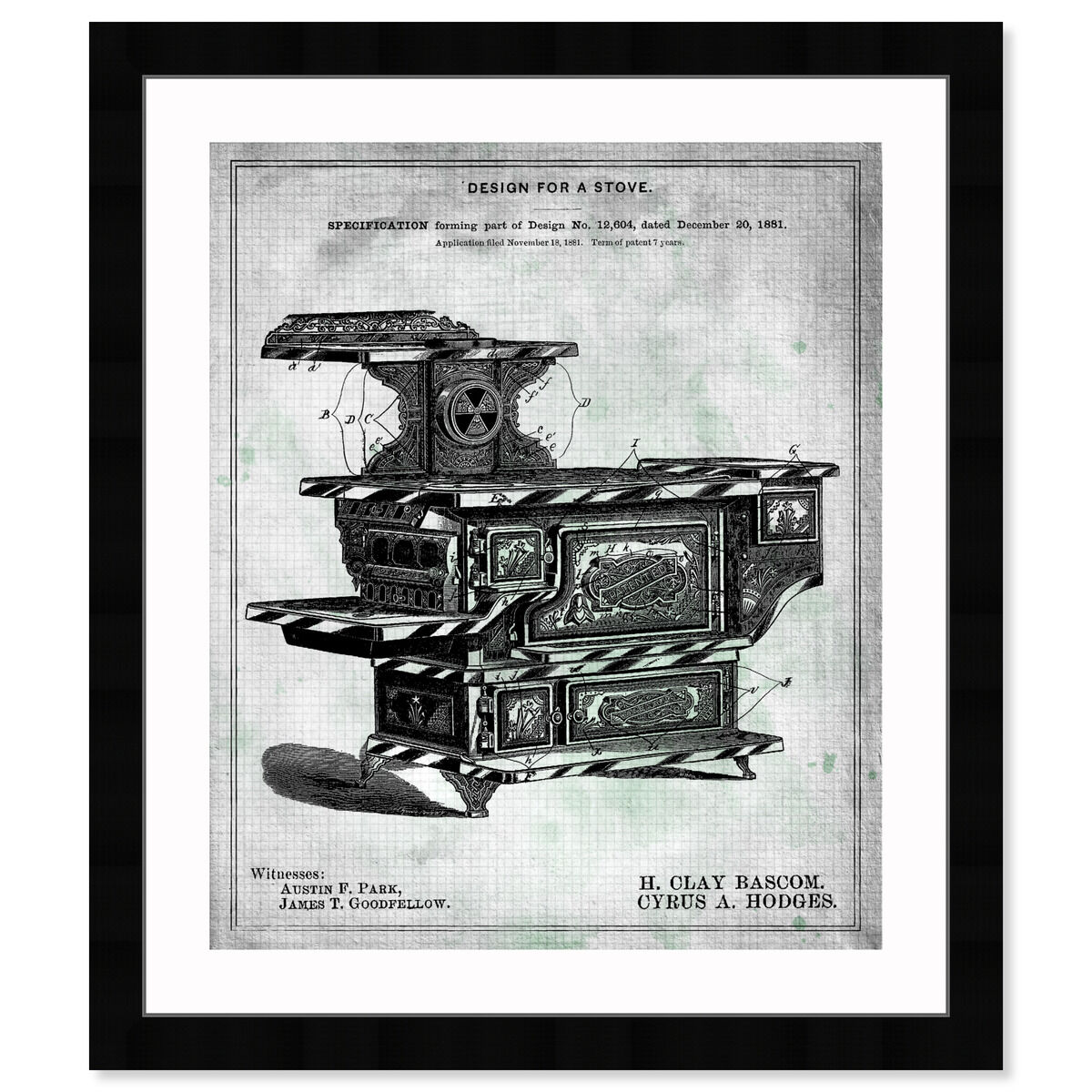 Design for a Stove VI 1881