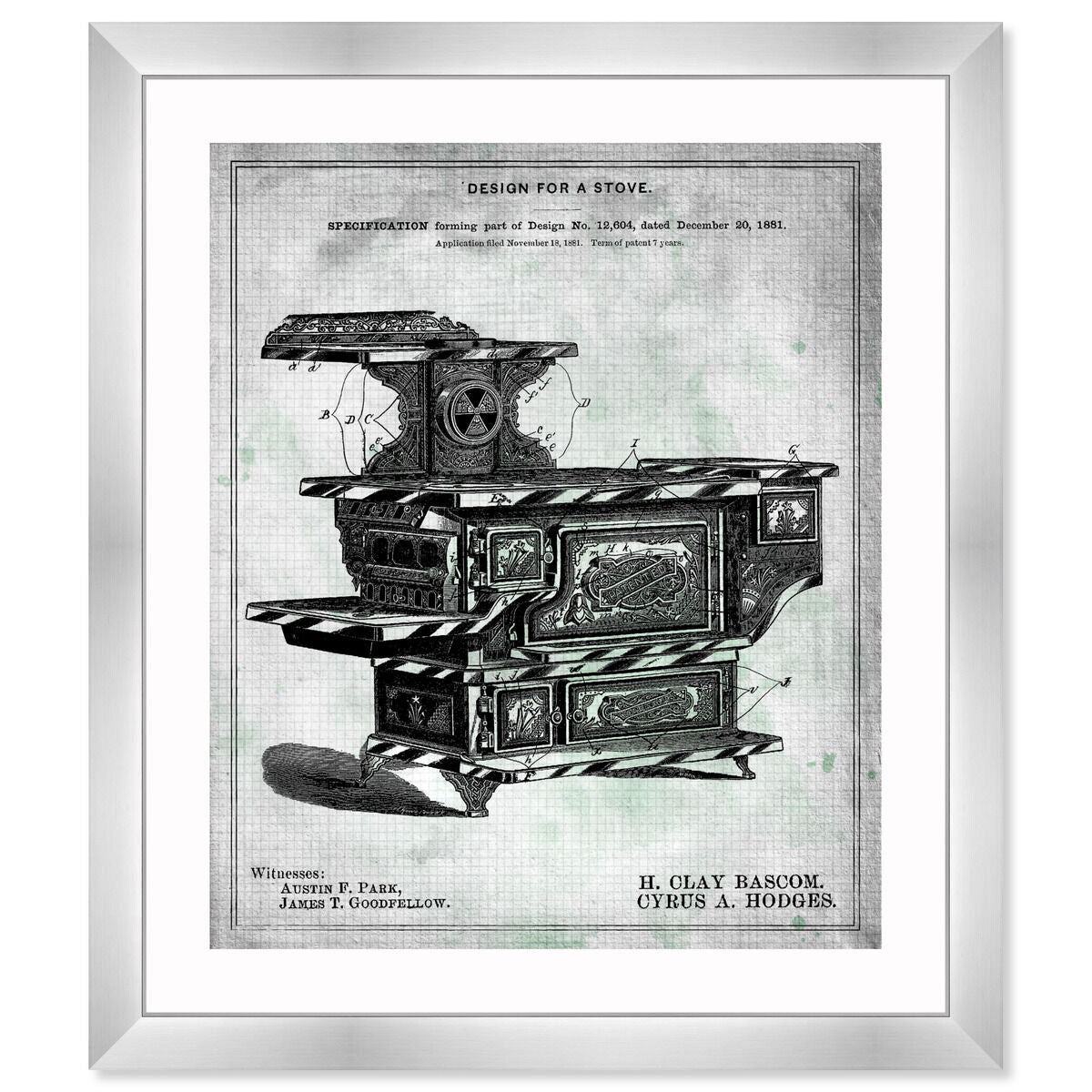 Design for a Stove VI 1881