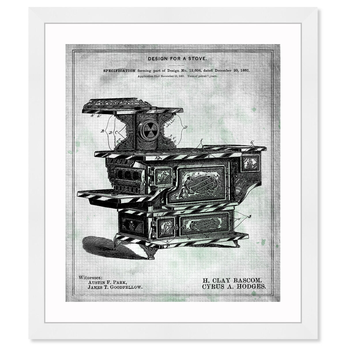 Design for a Stove VI 1881