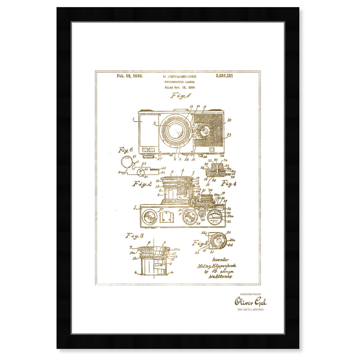 K�ppenbender Camera, 1936 Gold