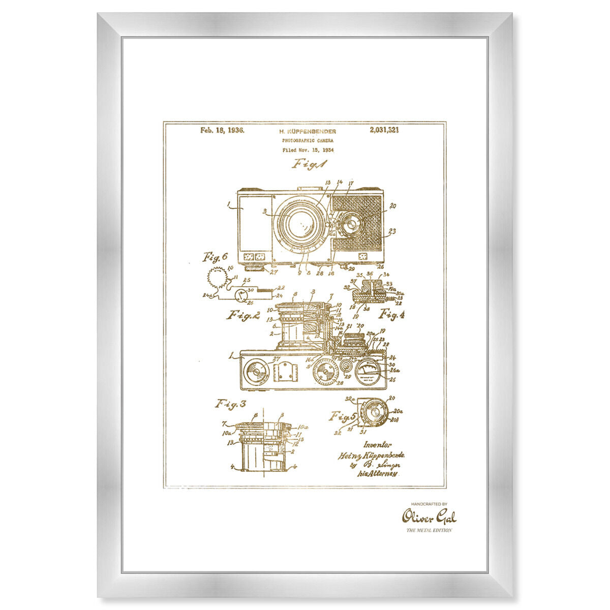 K�ppenbender Camera, 1936 Gold