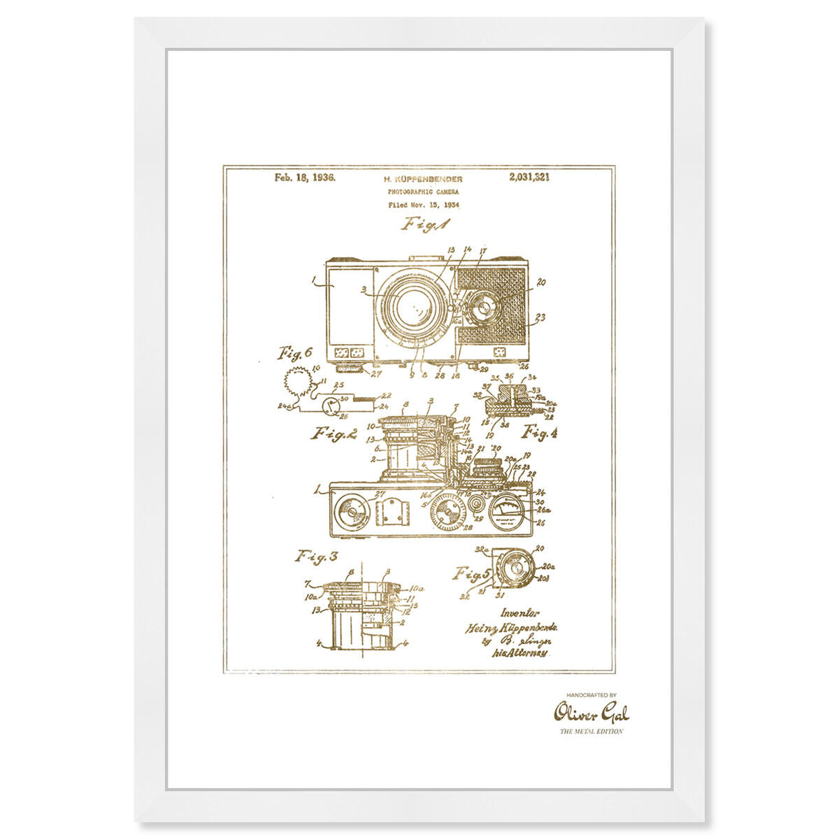K�ppenbender Camera, 1936 Gold