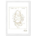 Mr Potato 2001 Gold
