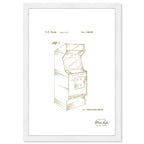 Game Cabinet 1978 Gold