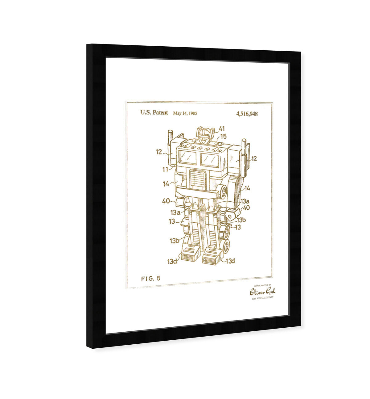 Reconfigurable Toy 1985 Gold