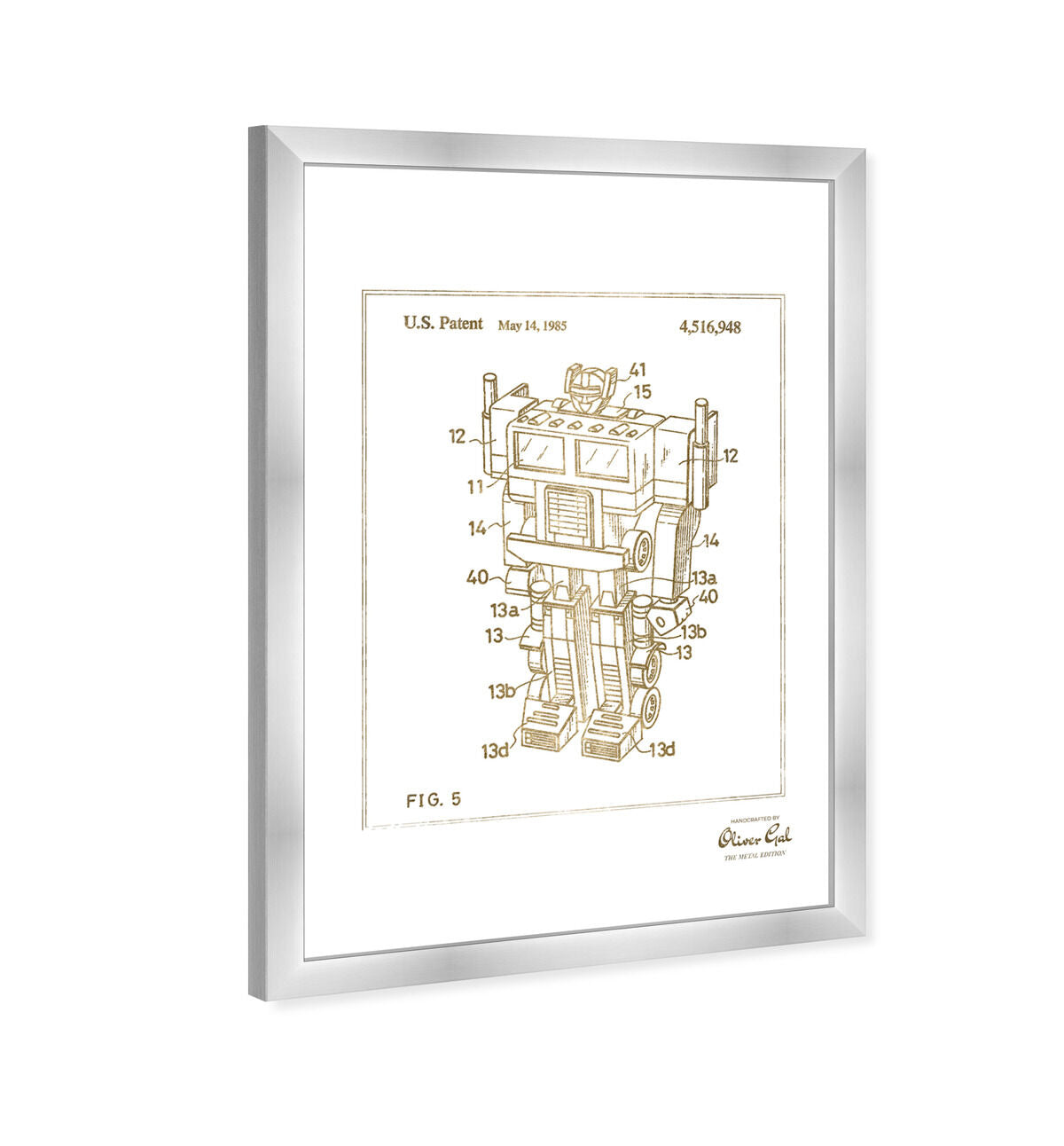 Reconfigurable Toy 1985 Gold