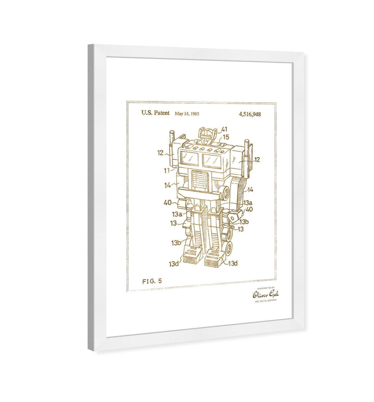 Reconfigurable Toy 1985 Gold
